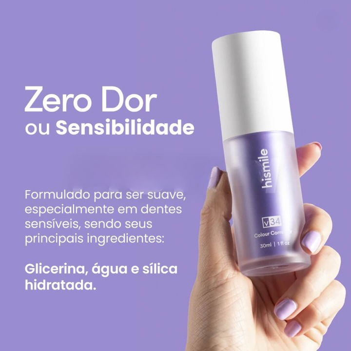 Clareador Dentário Sérum V34 - Clareamento Instantâneo (Últimas unidades🔥)