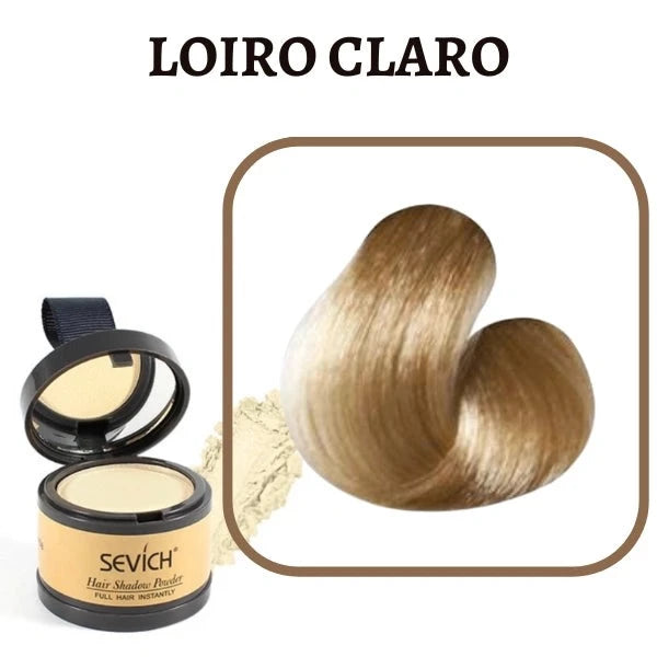 Tinta de cabelo em pó - Sevích -A prova d’água (Compre 1 Leve 2) Últimas Unidades