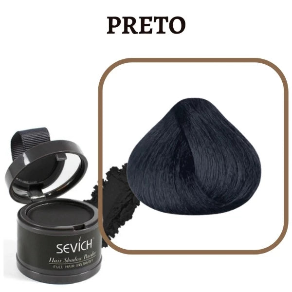 Tinta de cabelo em pó - Sevích -A prova d’água (Compre 1 Leve 2) Últimas Unidades