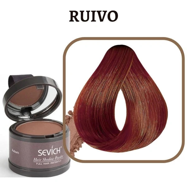 Tinta de cabelo em pó - Sevích -A prova d’água (Compre 1 Leve 2) Últimas Unidades