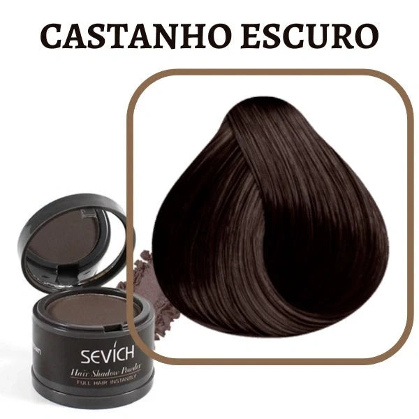 Tinta de cabelo em pó - Sevích -A prova d’água (Compre 1 Leve 2) Últimas Unidades