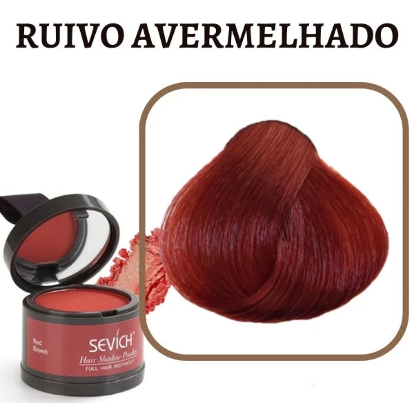 Tinta de cabelo em pó - Sevích -A prova d’água (Compre 1 Leve 2) Últimas Unidades