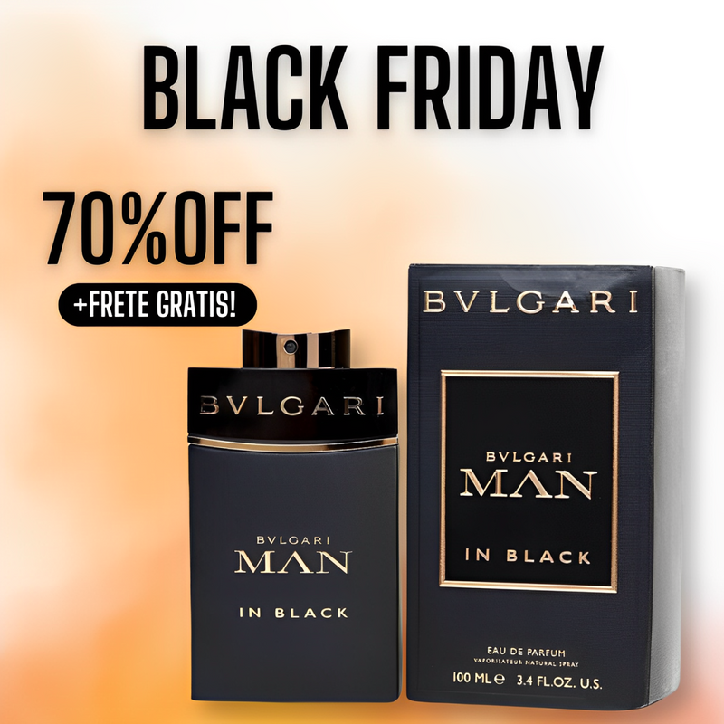 Perfume Bvlgari Man In Black Masculino - 100ml