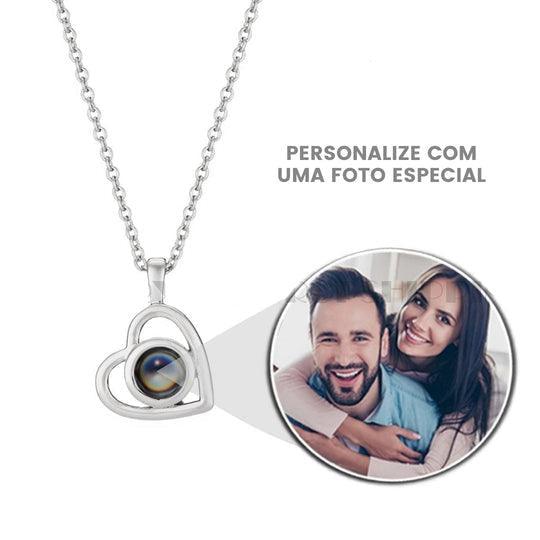 Colar Perfeito - Amor Eterno Com Foto Personalizada